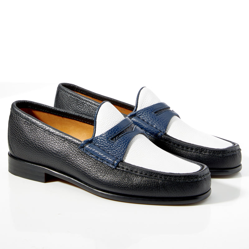 Hale Loafer - Blue Multi Grain