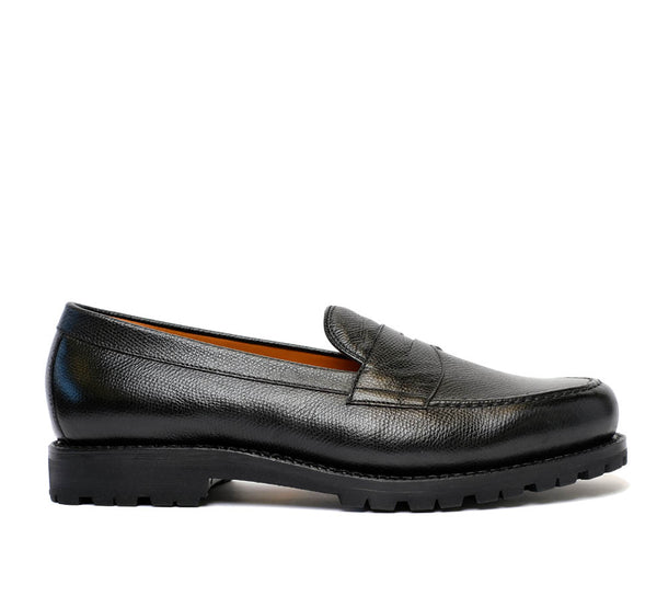 Dartmouth Adventurer Loafer - Black Grain