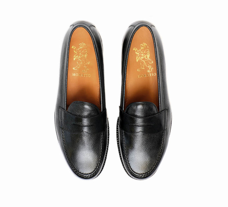Dartmouth Adventurer Loafer - Black Grain