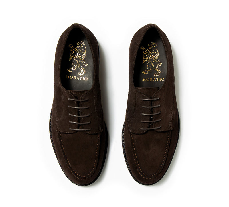 Norfolk Derby - Chocolate Suede