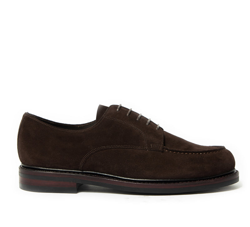 Norfolk Derby - Chocolate Suede – Horatio