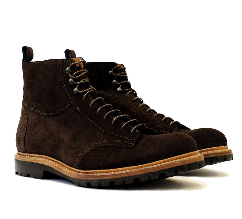 Rampton Monkey Boot - Chocolate Suede