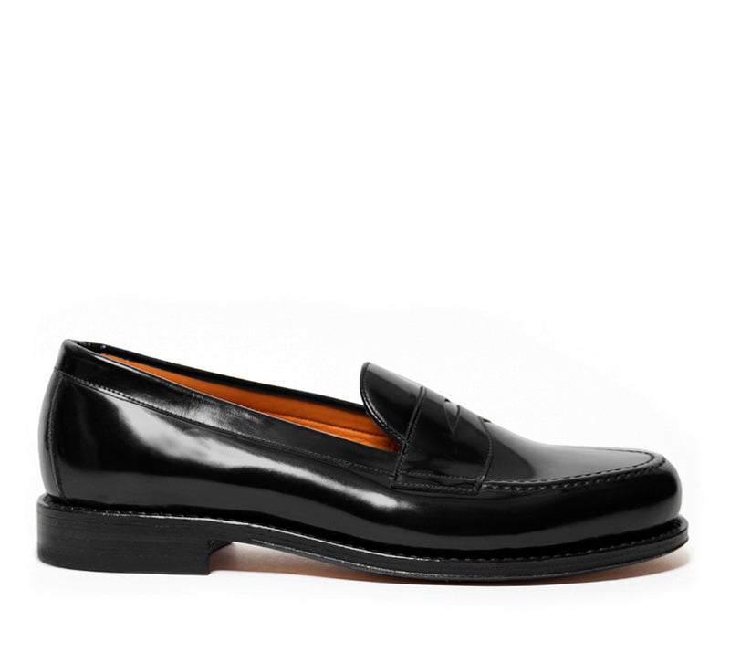 Dartmouth Loafer - Black Hi Shine