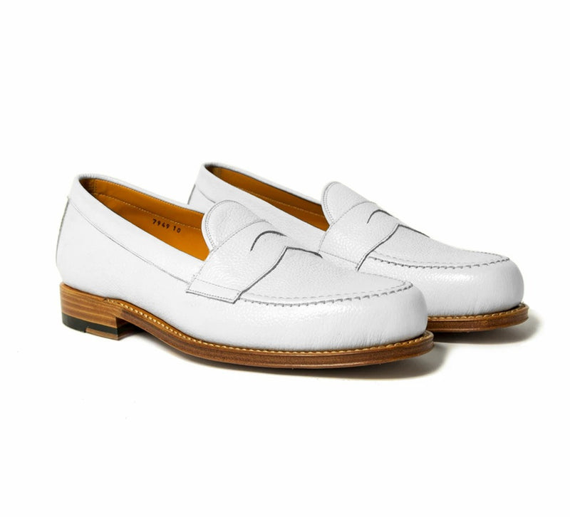 Dartmouth Loafer - White Grain