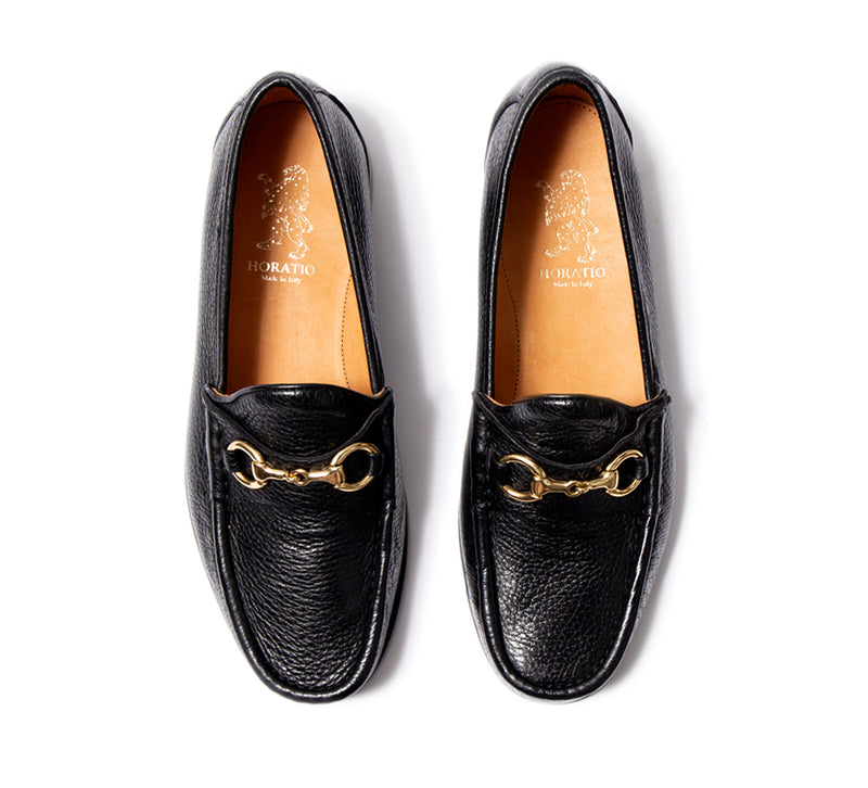 Beaufoy Loafer - Black Grain