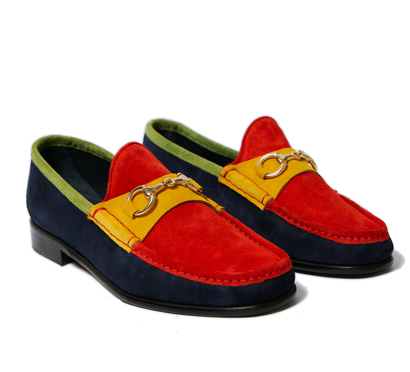 Beaufoy Loafer - Multi Suede