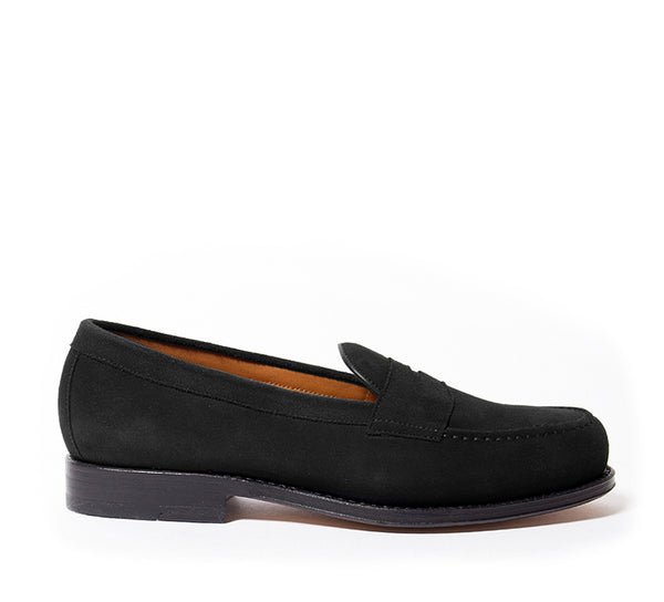 Dartmouth Loafer - Black Suede