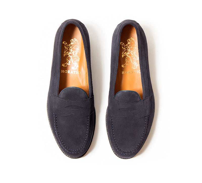Dartmouth Loafer - Navy Suede