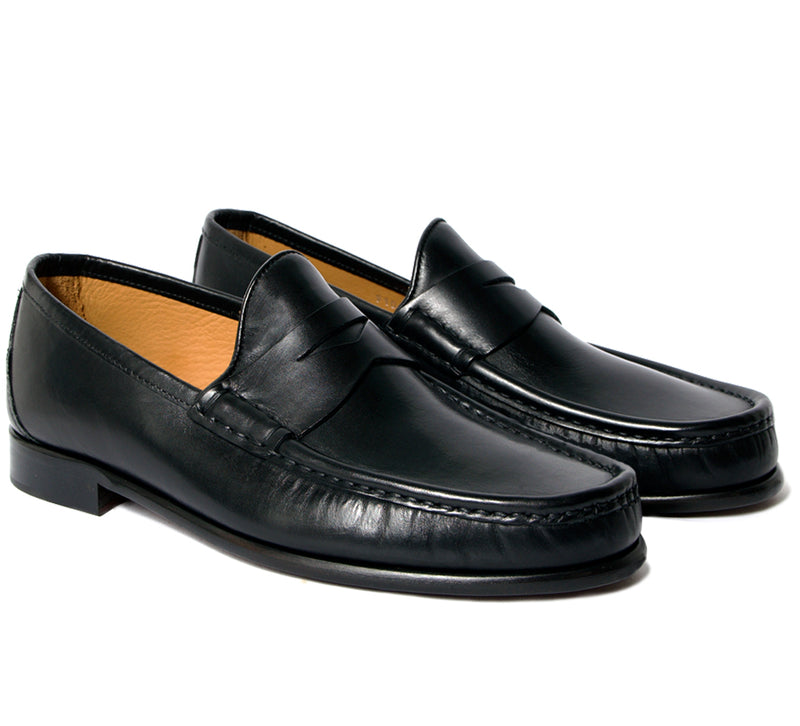 Hale Loafer - Black Calf