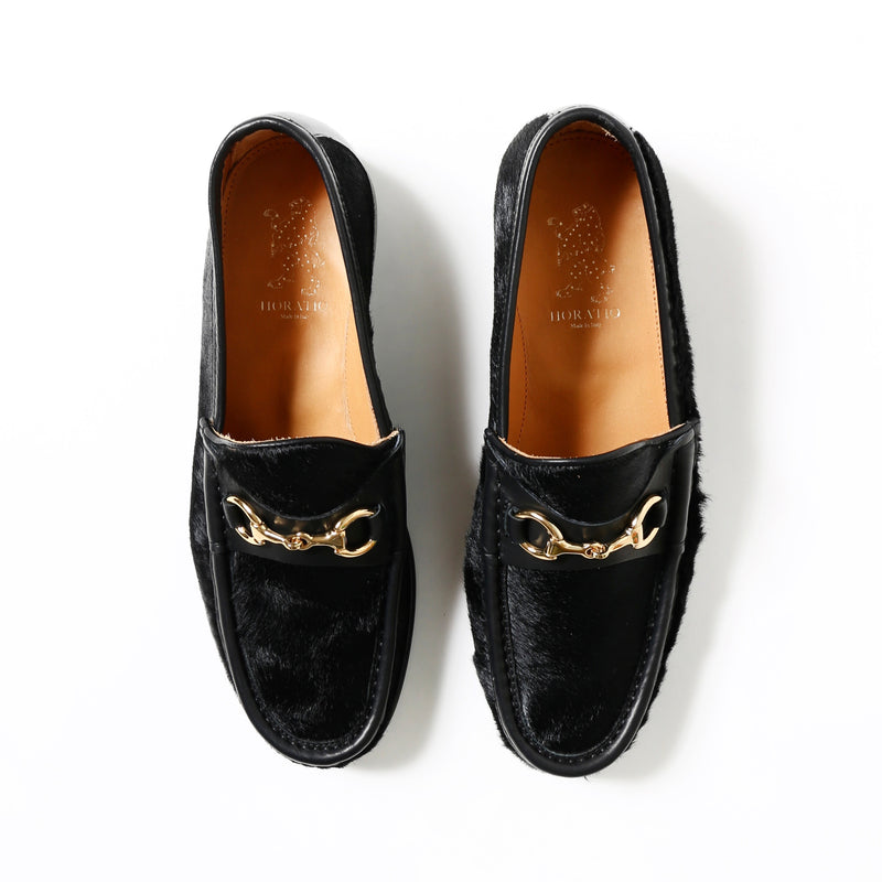Beaufoy Loafer - Black Pony