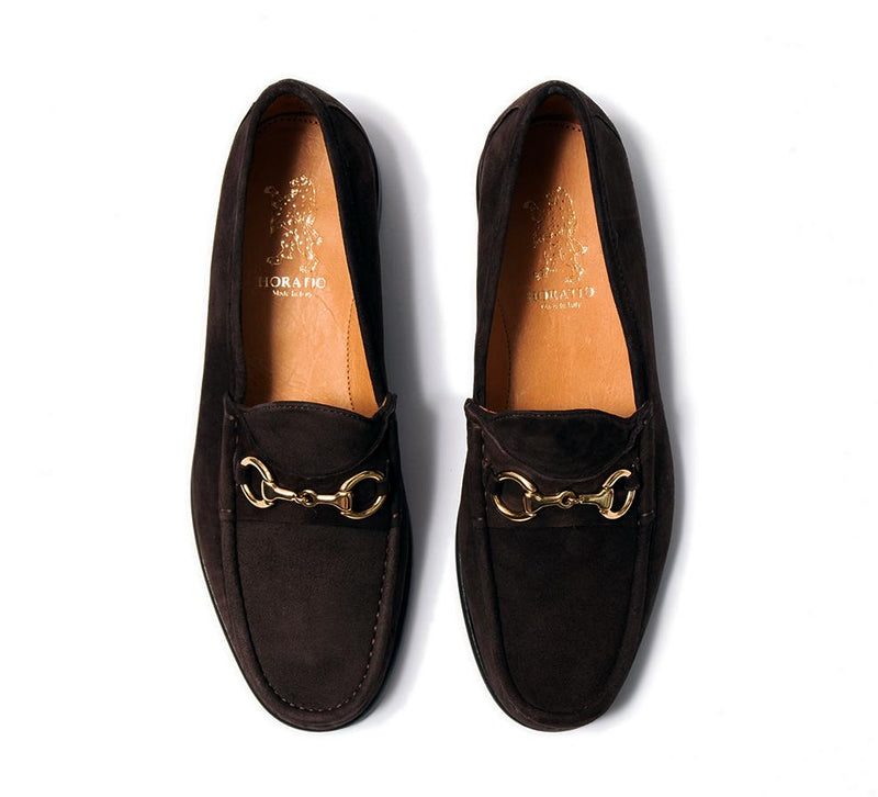 Beaufoy Loafer - Chocolate Suede