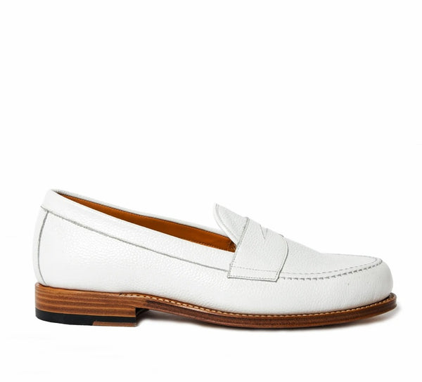 Dartmouth Loafer - White Grain