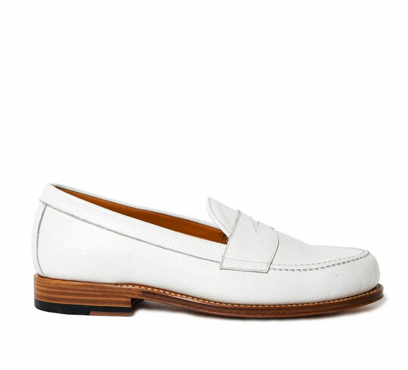 Dartmouth Loafer - White Grain