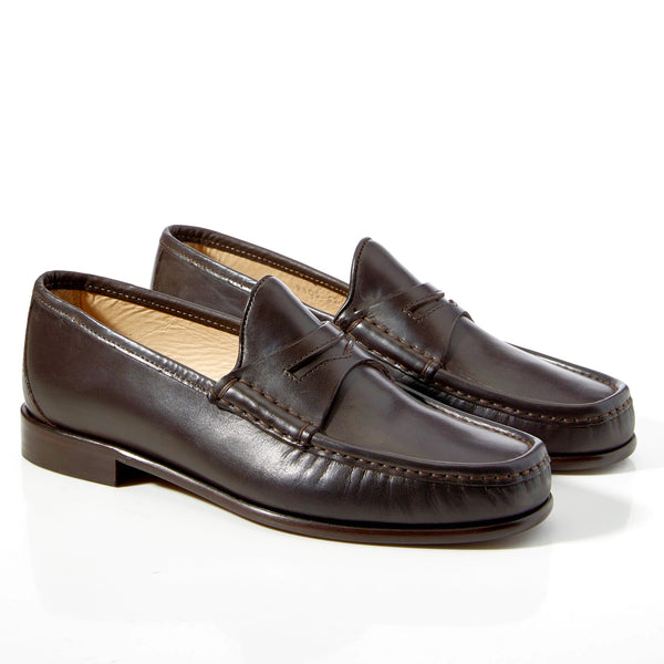 Hale Loafer - Dk Brown Calf