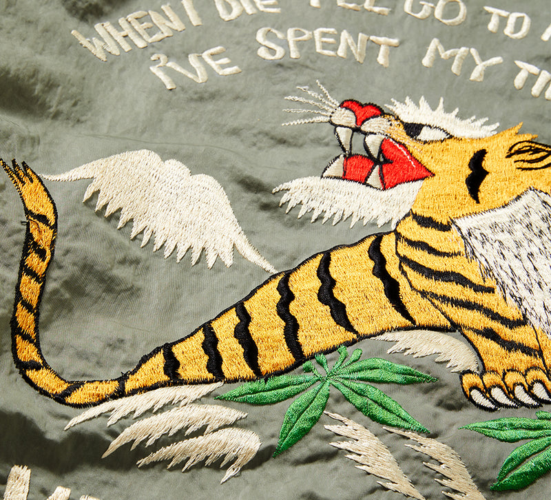Vintage MA1 Tiger Green